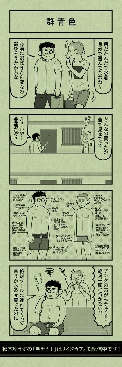 今日の4コマ
#星デミPLUS 