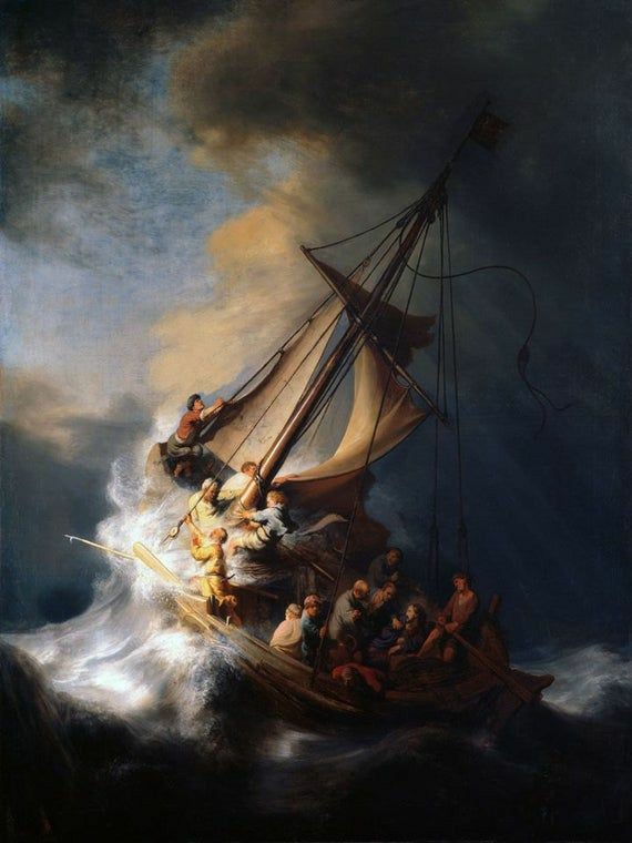 ArtqTrivia's tweet photo. Rembrandt Van Rijn
Christ in the Storm on the Sea of Galilee
1633
#artgeek #artaddict #artoftheday #paintingoftheday #painting #rembrandt 
https://t.co/CAWnFYFp18 https://t.co/0P9FnmTUqR
