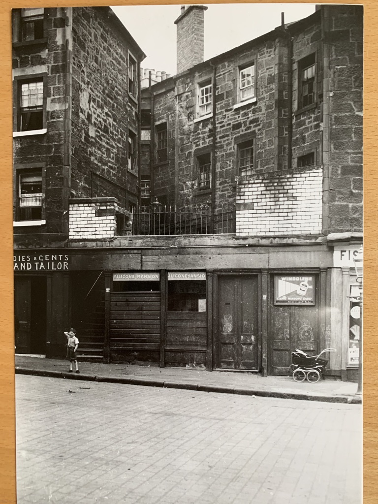 Photos are utilised to try and emphasise the condition of the existing built fabric, these ones show Anderston... (1. 6 Cranston St 2. Just described as Anderston 3. Richard St 4. Rear of 272 William St)