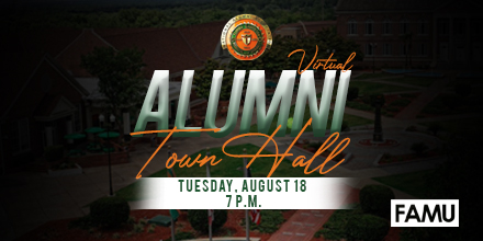 FAMU_1887's tweet photo. FAMU Alumni: President @LRobinsonFAMU and University leadership will be hosting a reopening Town Hall on Tuesday, August 18. #FAMUtownhall https://t.co/uxRY2D4BJj