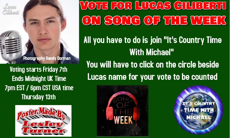 Link - facebook.com/groups/2936204… #Music #SongOfTheWeek #USA #UK #Worldwide #IndieArtist #CountryMusic #Vote #RT #Like #Comment