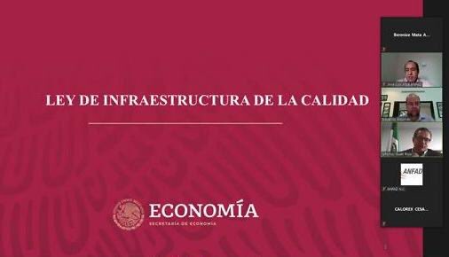 ANFAD_Oficial's tweet photo. Agradecemos a ⁦@A_GuatiRojo⁩ por compartirnos⁩ la visión de @SE_mx para la implementación de la Ley de la Infraestructura de la Calidad, y ratificamos el  compromiso proactivo de la Industria ⁦@ANFAD_Oficial⁩ https://t.co/dCD5buihLc