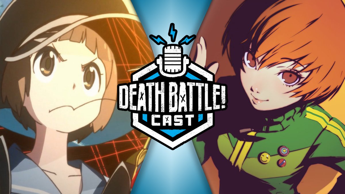 Death Battle On Twitter Who Would Win In A Death Battle Mako Mankanshoku From Kill La Kill Or Chie Satonaka From Persona Tune In To The Deathbattlecast Wednesday To See The Results
