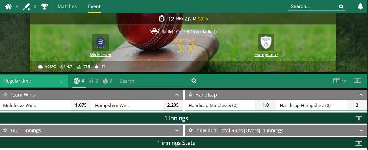 ReadScoops's tweet photo. Bob Willis Trophy 2020 - Middlesex vs Hampshire
Bet on BetWinner: https://t.co/if58lvoT5F
#SportsBetting #Betting #Online #Gambling #Cricket #Register #Affiliate #Middlesex #Hampshire #County #England #CountyCricket #BobWillis #BobWillisTrophy #MIDvHAM #MIDvsHAM #Like #Follow https://t.co/Zj9VvbmlFV