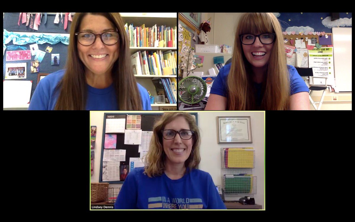 NRECounselor's tweet photo. This year is starting a little different, but we are already putting lots of heart into 20-21! Love my counselor and NRE peeps! @SCEcounselor @MohawkCounselor @RISDcounselors @lyndseygammaro @EmCatLaw #proud2beNRE #buildingbetterhumans #risdwevegotthis https://t.co/yferKyBUDL