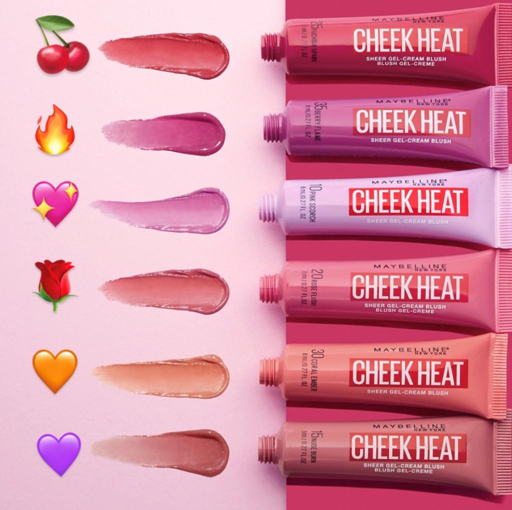 Maybelline's tweet photo. Which one of these cheek heat gel blushes is your fave? https://t.co/PcsXeSmu6B https://t.co/qOz4knlWWV