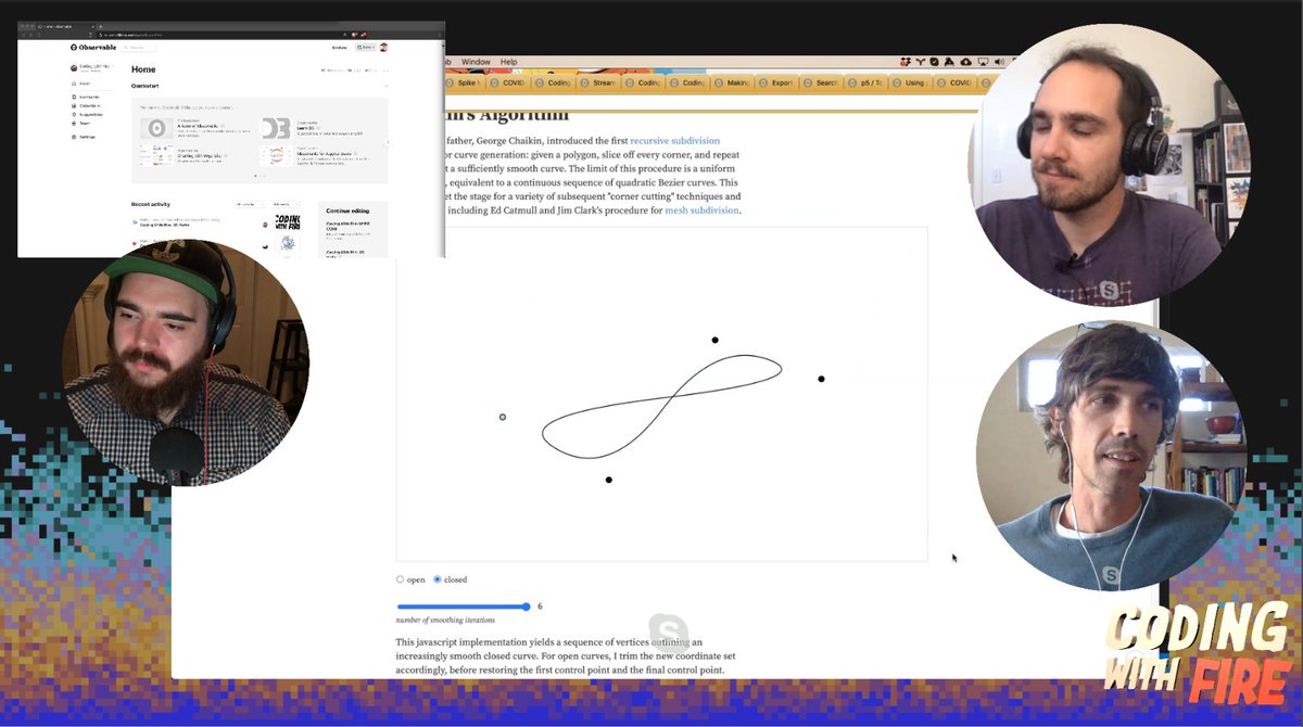 mrejfox's tweet photo. This time on Sunday me and @enjalot and maybe some special guests will be livestreaming some livecoding and data visualization, come hang out! https://t.co/UjuUaUoRUi https://t.co/mh4XFsVvZO