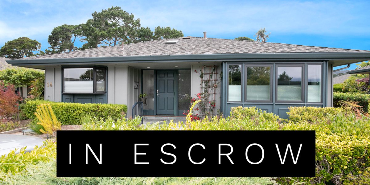 MonikaHomes's tweet photo. It’s been a great week!🎉
📍 14 Del Mesa, Carmel
Offered at $739,000
#monikamustsee #realtor #delmesa #inescrow
#carmelrealtor #californiarealestate #realestate #sothebysrealty #carmelrealestate https://t.co/Zy8MhepV8t