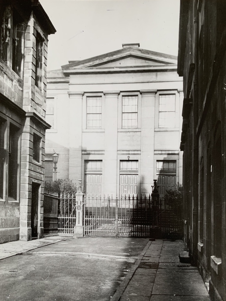 There are a couple of images of the highlights of the area, notably this pair of Anderston UP Church by John Baird (Primus), and Greek Thomson's mighty St Vincent St Church