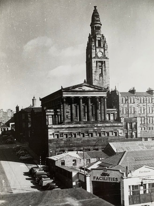 There are a couple of images of the highlights of the area, notably this pair of Anderston UP Church by John Baird (Primus), and Greek Thomson's mighty St Vincent St Church