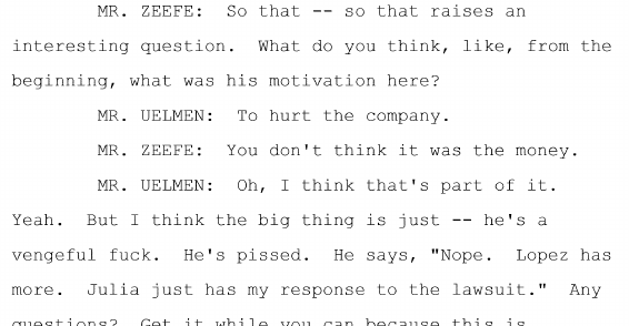 If Tripp leaves a bad taste in your mouth, BTW... you're not the only one.