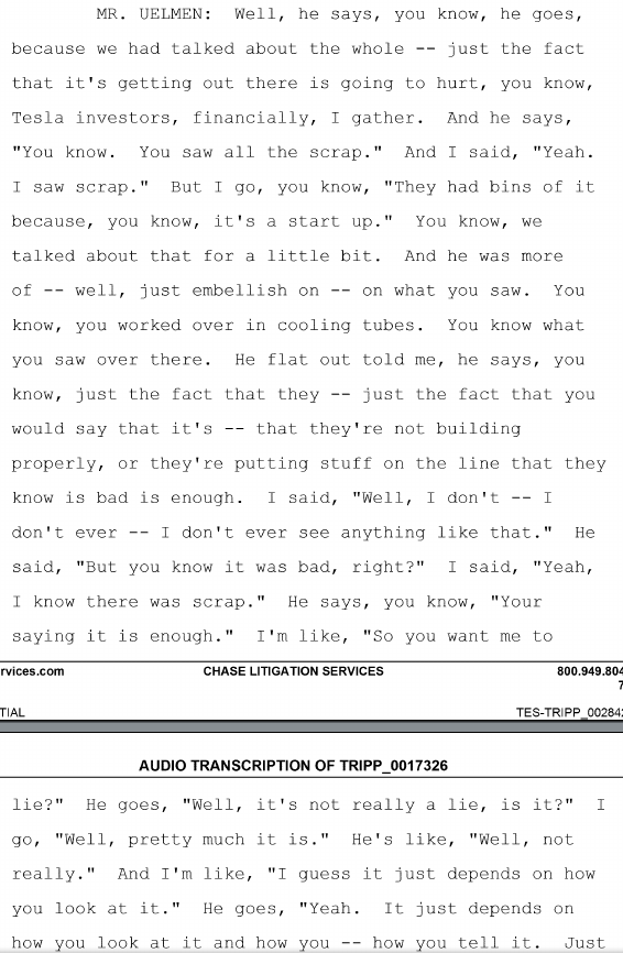 They also mistakenly think that Linette won't print uncorroborated tales. Lol, good one. ;) And Tripp doesn't care if it's BS because, "People believe what they read." Oh, and he wanted Uelmen to lie to OSHA, too.