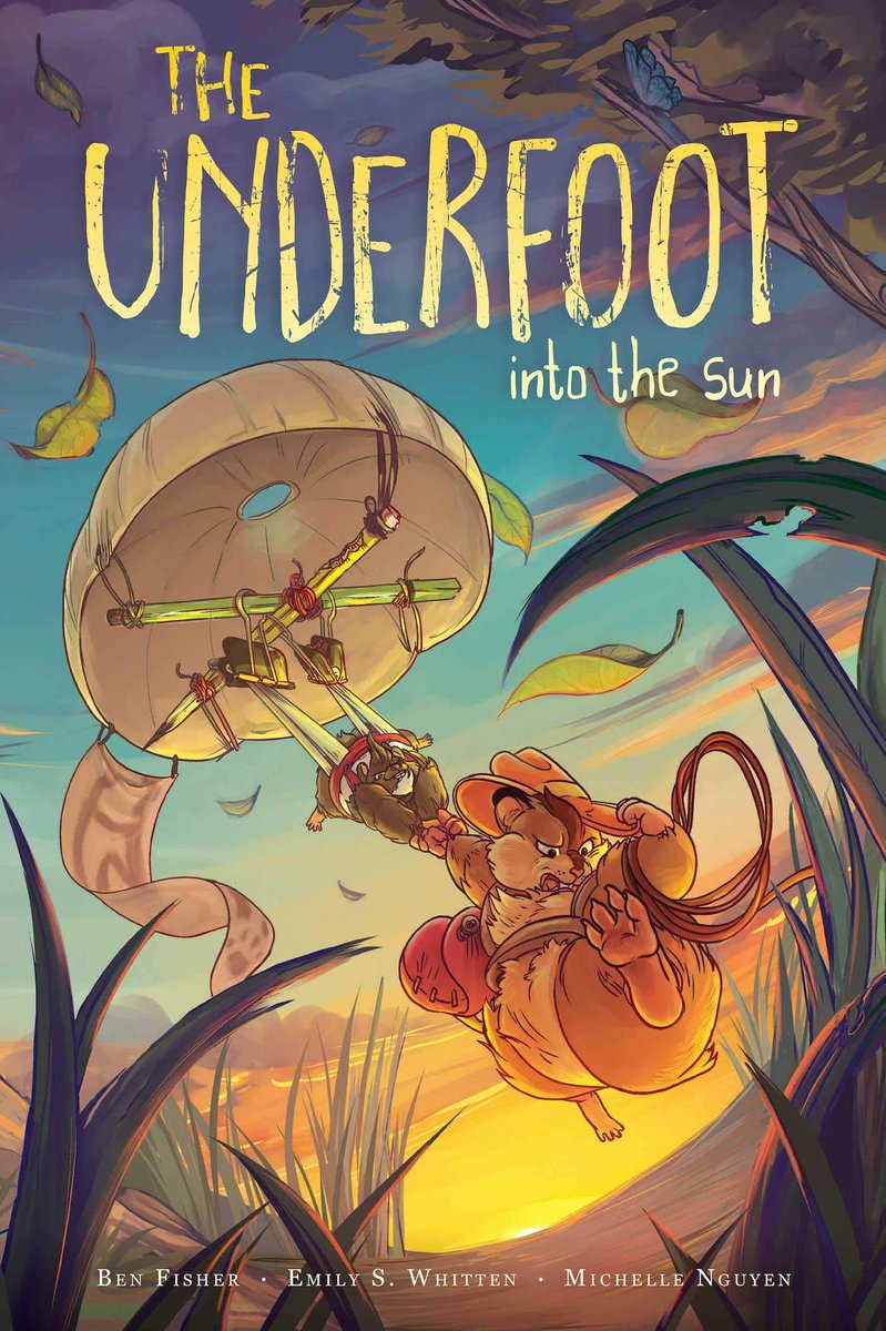 BenjaminPFisher's tweet image. We’re gettin’ the band (of mercenary hamsters) back together again!

THE UNDERFOOT VOL. 2: INTO THE SUN — April 2021 from @OniPress