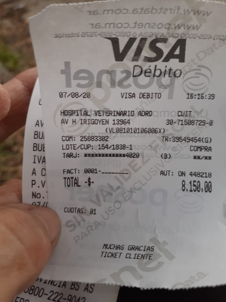 mebolcomba's tweet photo. Gastamos $8.150 (vete, internación y estudios)+$700 de traslado
Usamos el dinero que teniamos reservado para pagar la pensión de LUCKY😫
Necesitamos ayuda porfa, un poquito cada uno
¿Alguien puede darnos una mano?
#SinVosNoPodemos 🙏
⬇️
https://t.co/RD5Gb2Jmr1

GRACIASS❤🐾 https://t.co/2gQTiJOZrd