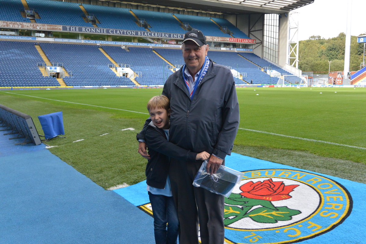 GMCunningham10's tweet photo. @Rovers - today we lost our grandad, Leslie Cunningham, the biggest Rovers fan you’ll ever meet. He went to as many games as he possibly could, I share so many happy memories with him in this stadium. You will be so deeply missed 💙 https://t.co/N2NtOchxIs