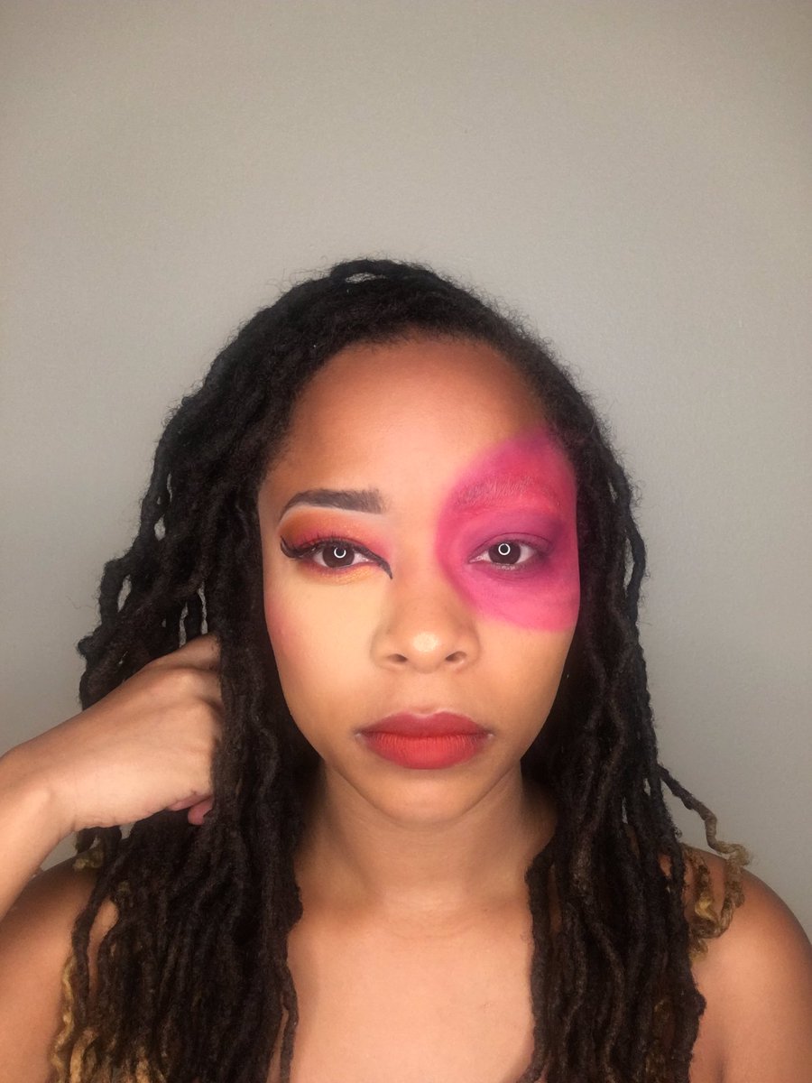 DaGeecheeGamer's tweet photo. When you lose Agni ki but you still gotta slay! #day3 #30daymakeupchallenge #firenation products used below! #futurecrayoncutie 
@thecrayoncase 
#ibrowpomade
#mattebookpalette
#boxofcrayons
#watchmeblush 
#murdamatte 
#honorrollhighlighter 
#sharpmeiliner https://t.co/jkasizuOuB