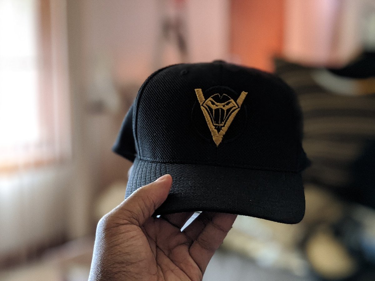 Vyyyper's tweet photo. Love this cap so much I had to hit up the homey @MrSTITCHitUP and put orders in for a White version and a Beige Version!!!! #TheMerch https://t.co/NRzG1dP9tv