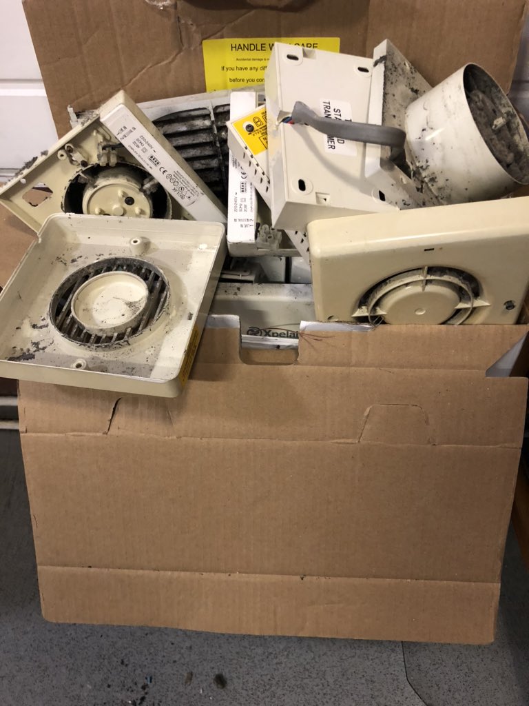 WJElectrical's tweet photo. Working in the Greyhound Hotel leisure facility today replacing the extractor fans ready for the reopening. https://t.co/8ofPG4CmzW