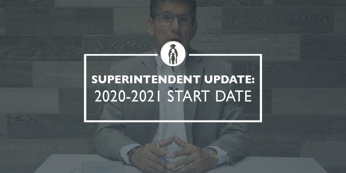 SUPERINTENDENT'S UPDATE: 2020-2021 Start Date
Read the update in English and Spanish >>>
news.roundrockisd.org/2020/08/07/sup…