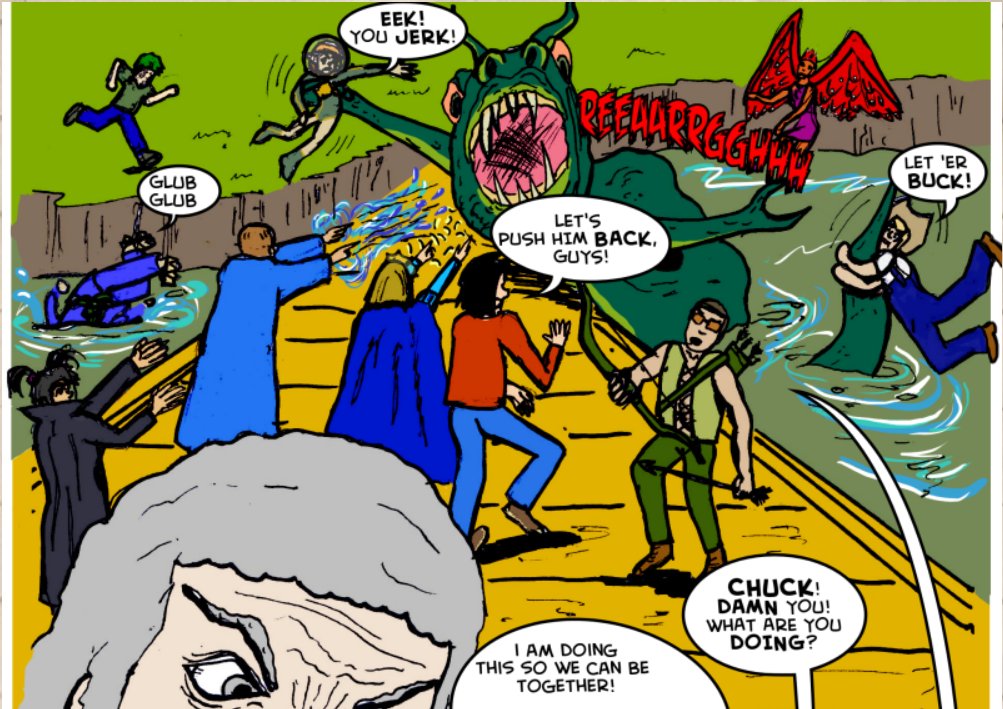 Ideal_Comics's tweet photo. More #ForcesFriday action with a killer splash page AS MONSTERS ATTACK and Chuck Svengali swoops in! With Art by #rolfgerdau and #TalReese; Words and colors by @MDRhys!
https://t.co/qEhyrwlGYj https://t.co/9S6hxqdgMN