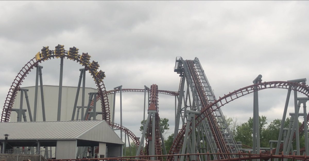 GlauserDan13's tweet photo. Who remembers Firehawk at @KingsIslandPR? This unique ride ran from 2007-2018, and replaced by Orion. This video provides some rare views of the coaster!
Watchโถ๏ธhttps://t.co/dZE55g63lO https://t.co/hvfGJJwq82