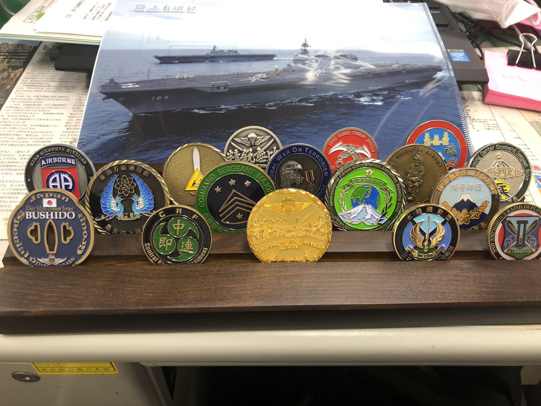 陸上自衛隊 特殊作戦群 チャレンジコイン