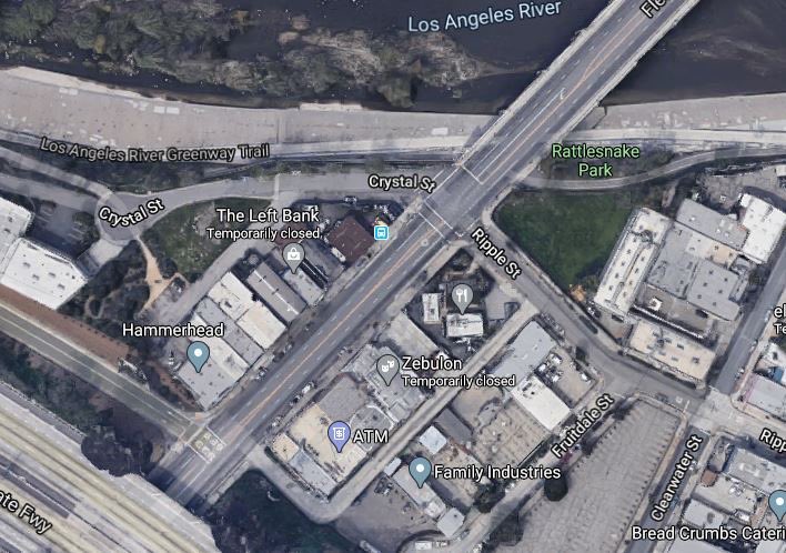 I typically get on the path here at Fletcher. If the city just built a bike lane on Fletcher this would be functional. That's apparently too much to ask, though. (8/11)