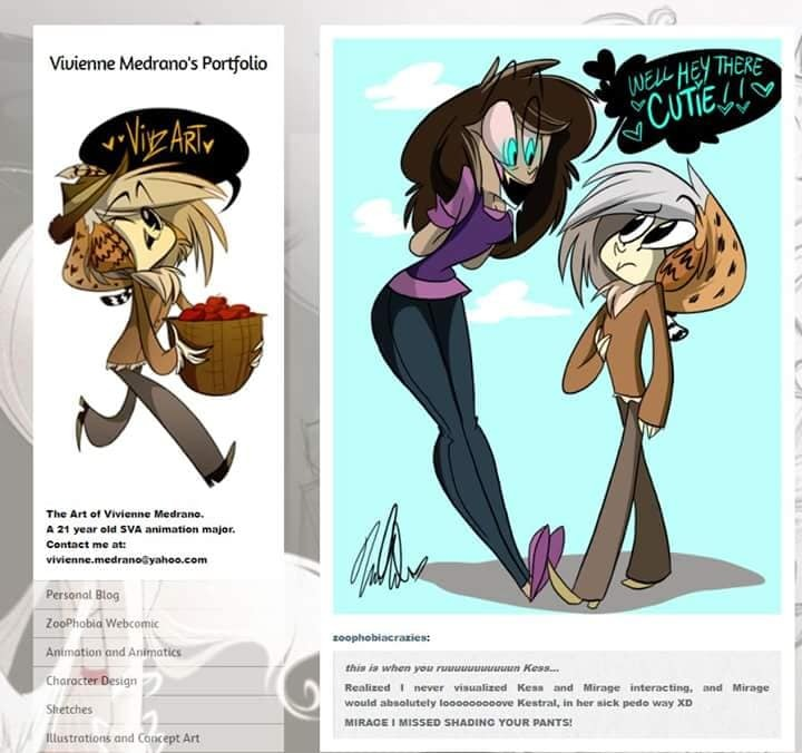 Has a character who legit a pedophile