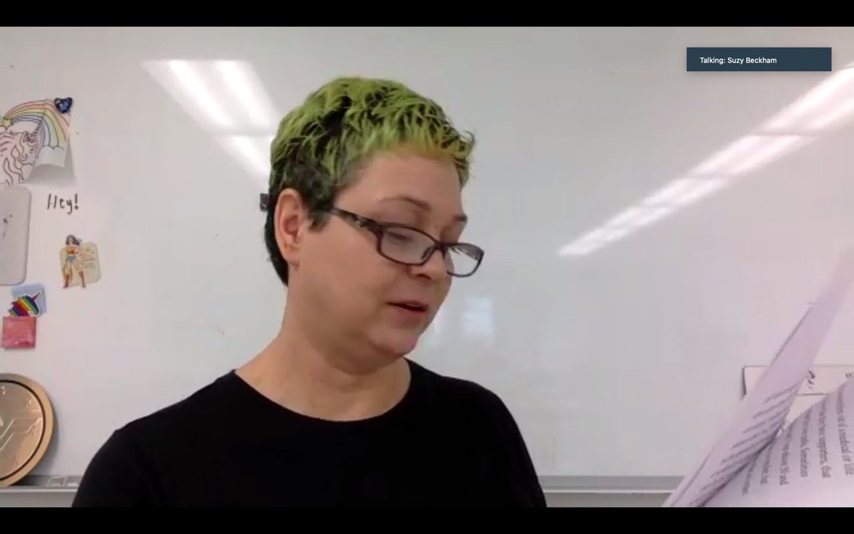 The #WhyITeach tradition is my favorite part of Pre-Planning. Today <a href="/ScienceSuzy/">Suzy Beckham</a> shared her educator journey. I laughed, I cried, and my heart tripled in size. We're so lucky to have her <a href="/AGSHurricanes/">AtlantaGirls'School</a>. #ThisIsAGS #AGSStrong