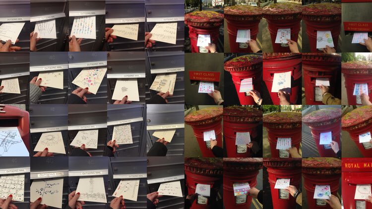 In my <a href="/joboaler/">Jo Boaler</a> course, I just learned about <a href="/_deardata/">Dear Data</a>, a year-long project, where two information designers living on different sides of the Atlantic collected and hand drew their personal data, sending it to each other in the form of postcards. It’s now a book. So creative!