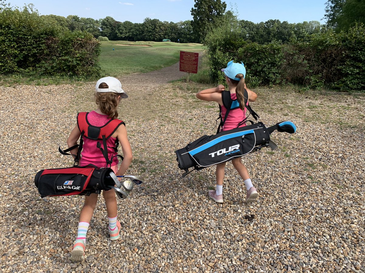 What better way to end the week than 9 holes with the girls?