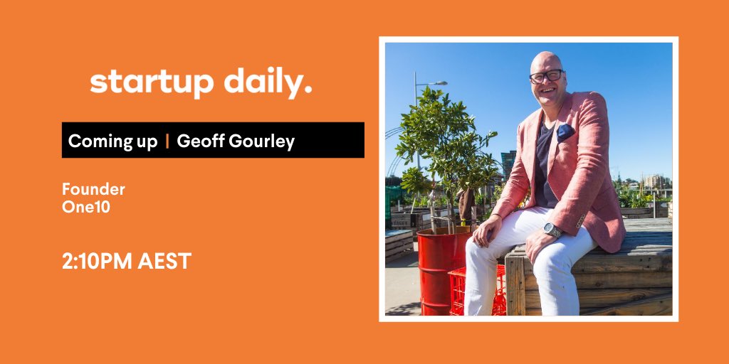 SInnovation100's tweet image. #News Next Monday at 2.10pm tune in to @ausbiztv &amp;amp; @StartupDailyANZ . and #7Two to hear @geoffgourley discuss @OneTenTeam @GivrWay  #SocialInnovation #startups and how Covid is an opportunity for change. 

startupdaily.net/tag/startup-da…
