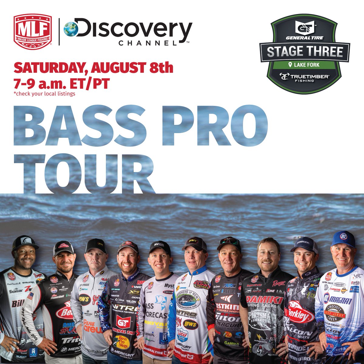 Watch the <a href="/GeneralTire/">General Tire</a> Stage Three Presented by <a href="/TrueTimber/">TrueTimber</a> Championship Round on Lake Athens this Saturday at 7 a.m. ET/PT on <a href="/Discovery/">Discovery</a>!