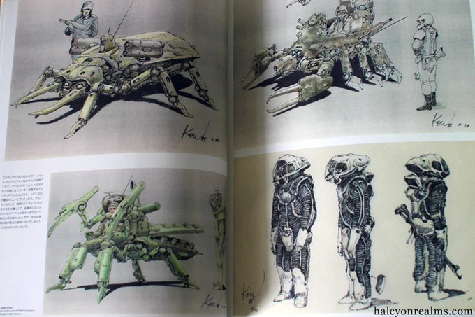 The biomorphic exosuits &amp; mecha designs of Kow Yokoyama 横山宏 Ma.K.スケッチブック - https://t.co/XH6inLzCgR #artbook #illustration #mecha #横山宏 