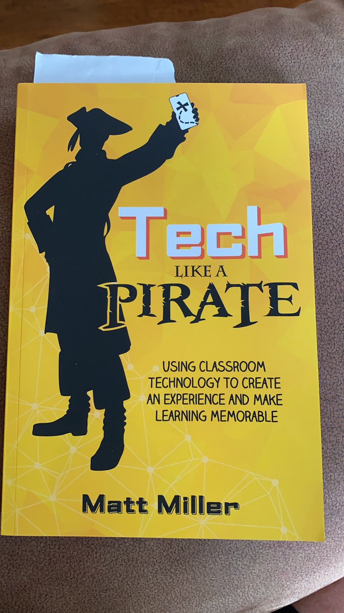 @DrJoeClark @dbc_inc @burgessdave @burgess_shelley @mradamwelcome @adamdovico @TechNinjaTodd @LRobbTeacher Thanks, Dr. J.  Yours may be the first one after I finish #techlap by @jmattmiller   Been enjoying his book this week!  @dbc_inc