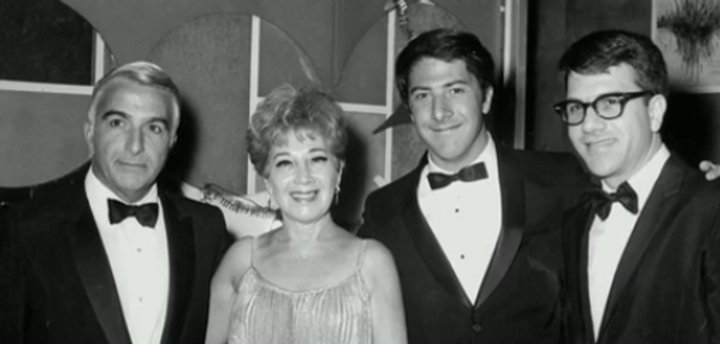 Fue el segundo hijo de Lillian Gold (1909-1981) y Harry Hoffman (1908-1988).Su padre trabajó como decorador de escenarios en Columbia Pictures que se arruinó al lanzarse a la producción. También fue vendedor de muebles.Su hermano, Ronald, es abogado y economista.