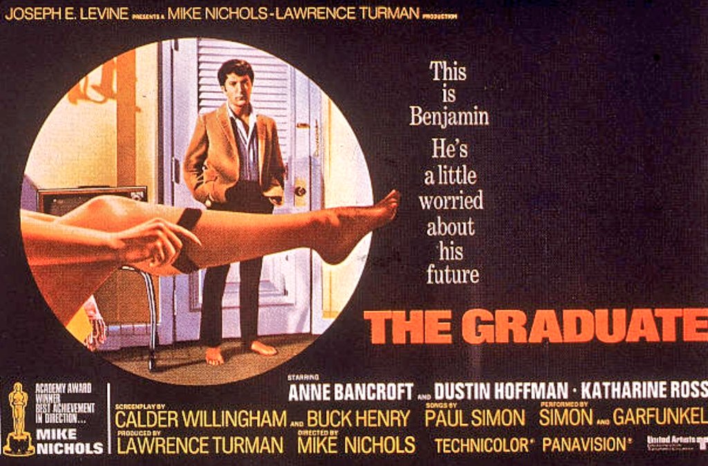 Beckett.En 1966 atrajo la atención del director teatral y cinematográfico Mike Nichols, que lo eligió para dar vida a un ingenuo estudiante de 20 años seducido por una mujer madura (interpretada por Anne Bancroft) en “The Graduate” (1967).El gran éxito comercial del filme,