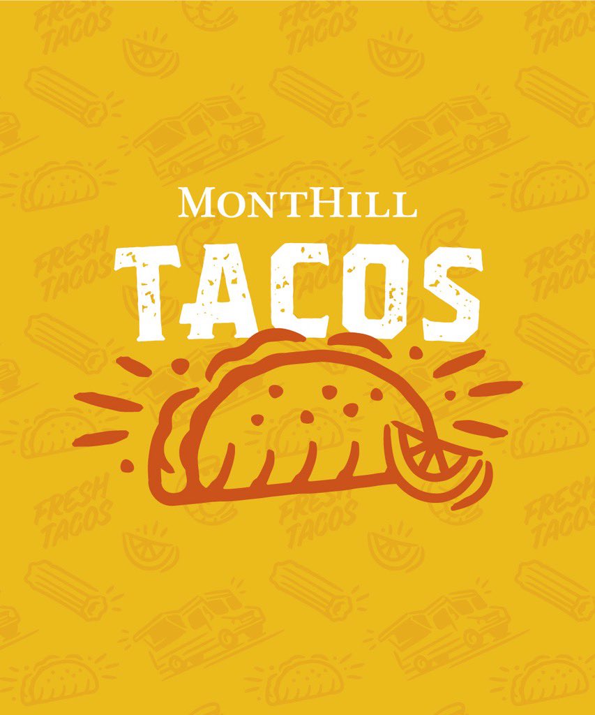THouseStudios's tweet photo. We had a lot of fun with coming up with a brand for the delicious gourmet snacks that were sold at MontHill Golf &amp; Country Club’s Taco Truck this summer. Creating this identity included a logo, social media content, food photography, custom icons, patterns, and menus! 🌮🌮🌮 https://t.co/ko5yglXfZc