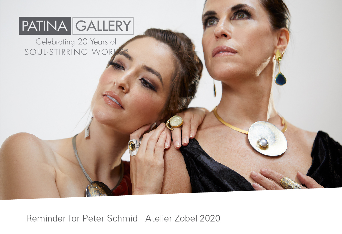PatinaGallery's tweet photo. Coming Soon! Our 2020 Virtual Festival: Then, Now &amp; Always, 20 Years of Patina &amp; Atelier Zobel https://t.co/iN6belk4MX 

#soulstirringworks #beautyovertime #patinagallery #zobel #thennowalways https://t.co/12MEOYORmj