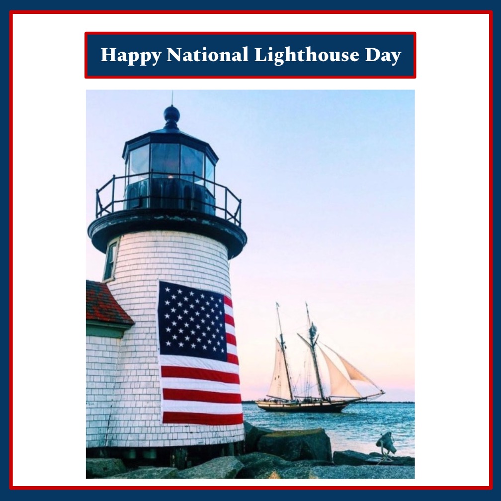 Observed annually on August 7th, National Lighthouse Day honors the beacon of light that symbolized safety and security for ships and boats at sea for hundreds of years. #Lighthouses #Preppy