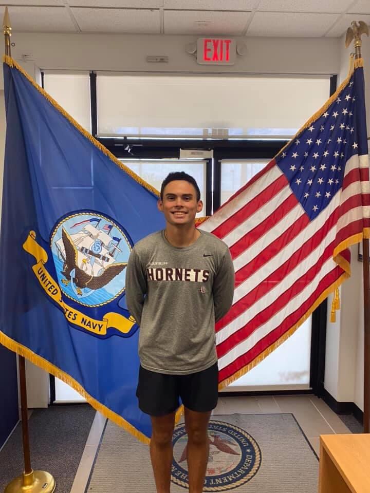 avery_hoss's tweet photo. beyond blessed to announce that i have enlisted into our us navy! i chose to enlist as a pac airman, may god bless me in these coming years! https://t.co/liGVknXMSd