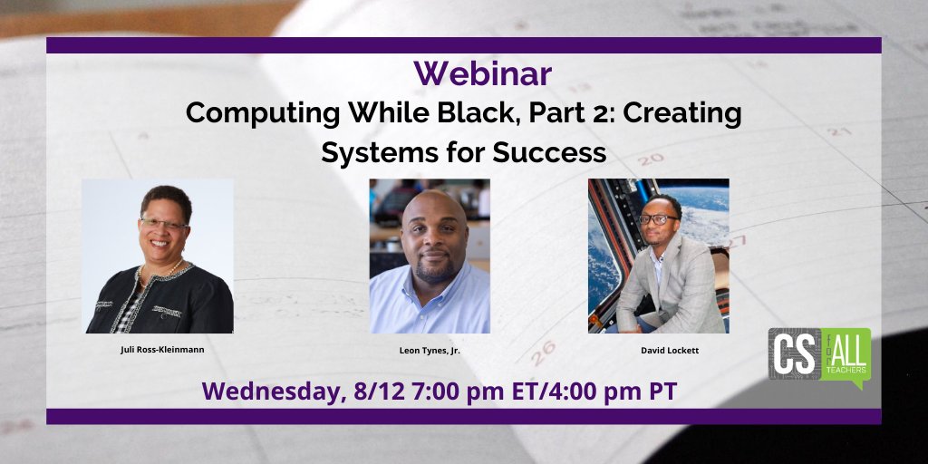 (Formerly) CS for All Teachers / CS@AIR tweet media