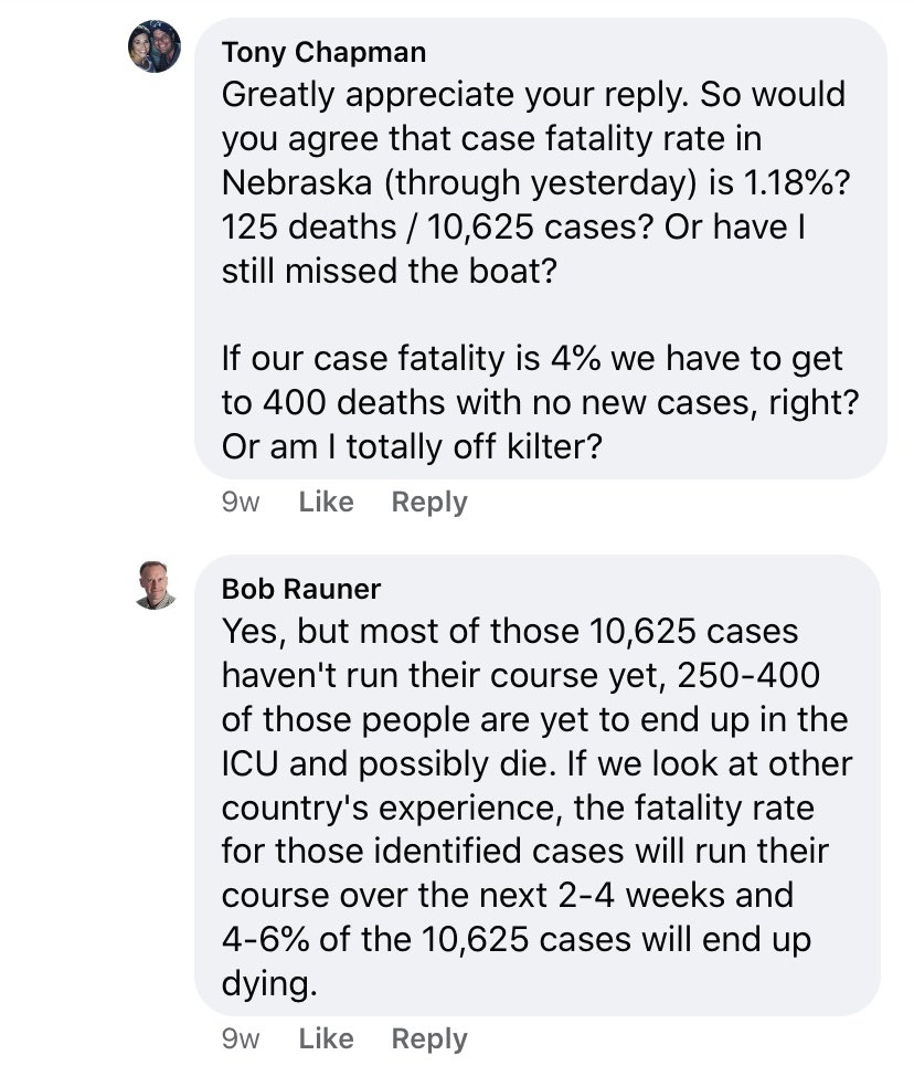 Here is that same person in May saying we’d have 500 deaths by mid-June. Should we do the math again? I WANT to trust the experts. Really, I do.