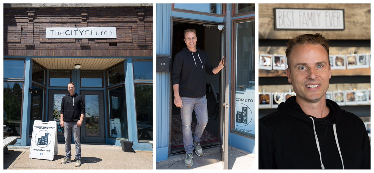 DtownDport's tweet photo. 👇 This is Neil, and he opened @cityqc downtown about four years ago. They recently moved into their sweet new digs at 520 W. 2nd Street - read their #DowntownFrontPorchProject story here: https://t.co/Fa6878wZSv https://t.co/HiRAjiKZ2y