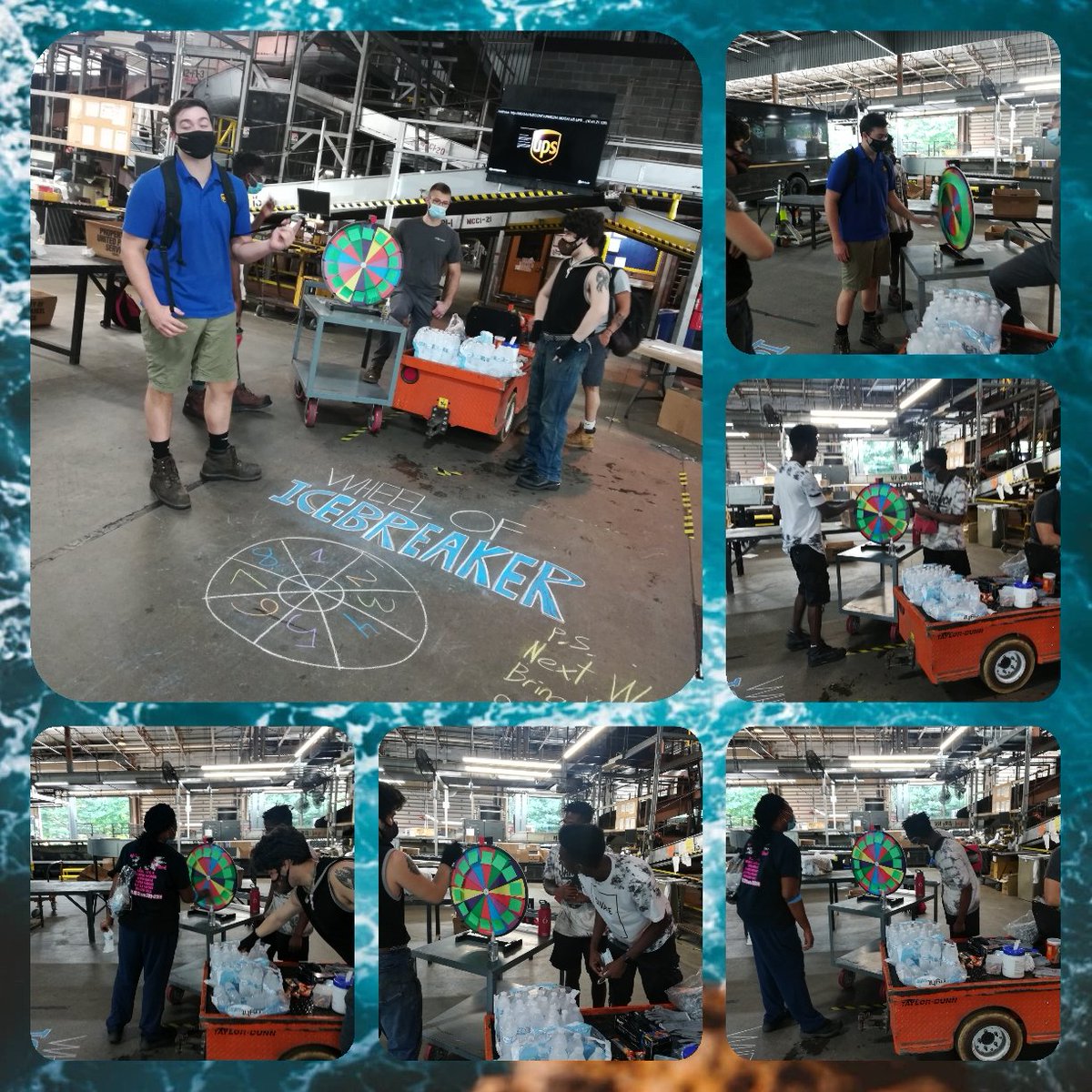 Gaithersburg Twilight CHSP Wellness Activity 'Strength of Bonds, Wheel of Icebreakers'. We had employees spin the wheel and both the employee and CHSP member answered to see what they had in common. The employees enjoyed the activity. @BylePhil @MattDow96152606 @nick_iannacone2