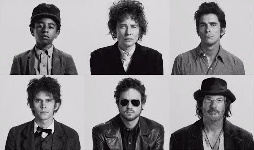 ArtieFufkinnn's tweet photo. It took 6 people to effectively portray Bob Dylan last time. Good luck dude. https://t.co/Ea340LgTXW