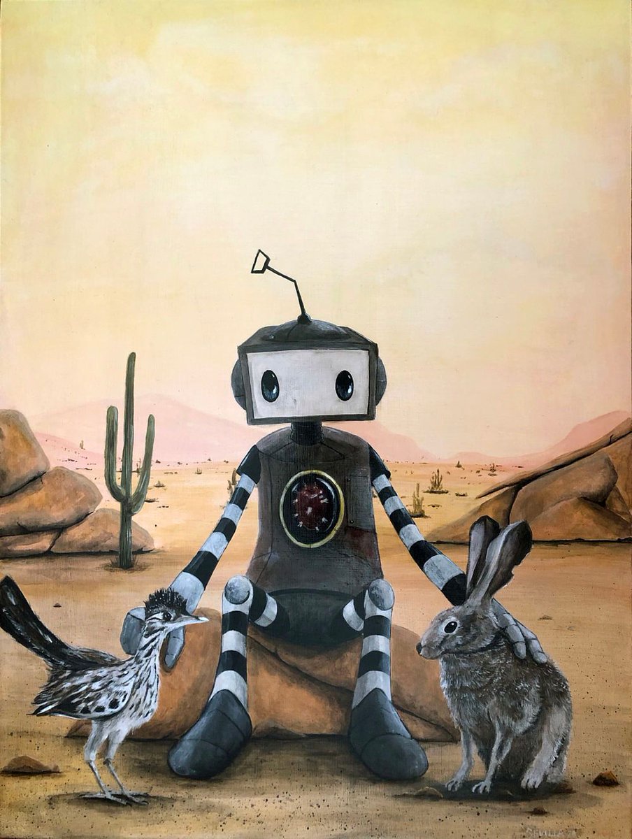 BeautifulBzarre's tweet photo. EXHIBITION PREVIEW // Eusebio Travis Sevilla "Gizmos and Shivelight" at @DistinctionArt
>> https://t.co/pPiOiS05Yc
#beautifulbizarre #EusebioTravisSevilla #robots #popsurrealism #surrealart #newcontemporaryart #adventuretime #lowbrowart #cuteart #distinctiongallery #arthatch https://t.co/cgtybQu0ji
