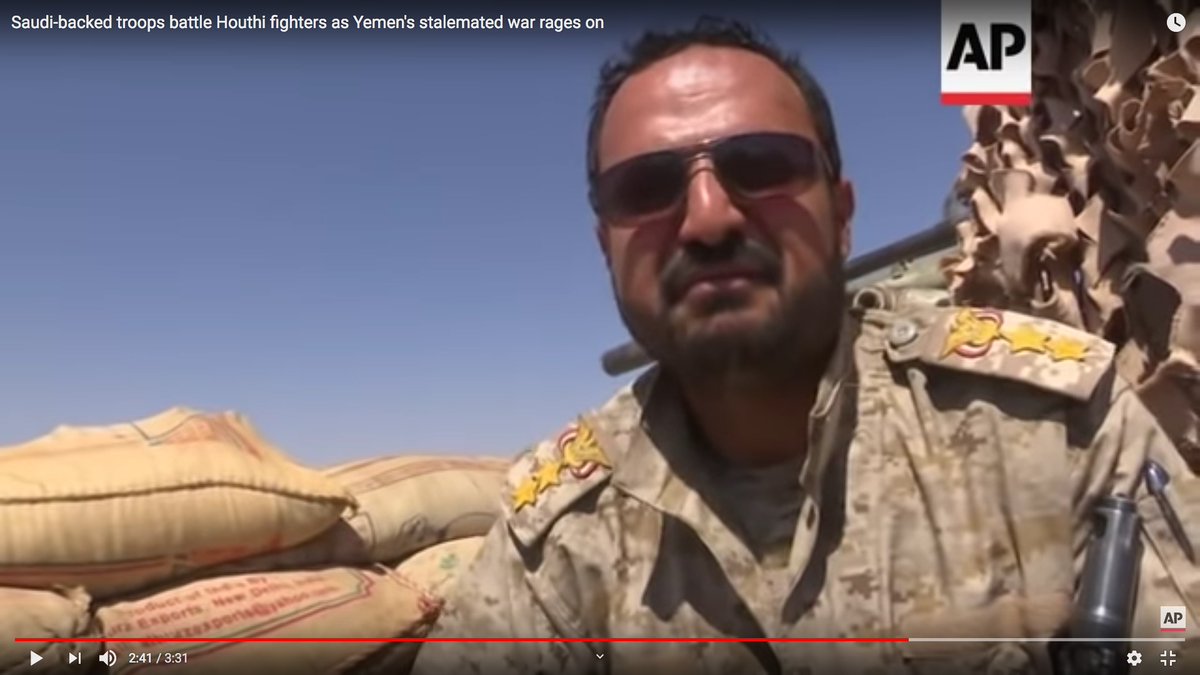 "I miss my life, my family, and my mum."Educated by British military.And I have no idea what kind of weapon that is behind him. It's new and in good condition.