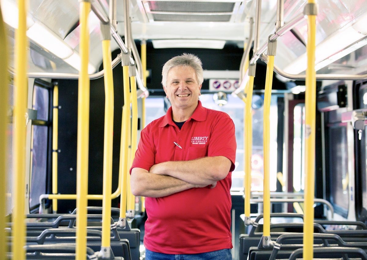 Ttown316's tweet photo. There’s only one person capable of replacing Falwell and establishing a new culture as President of Liberty Universify:

BUS DRIVER RICK, the hero Lynchburg deserves 🚌 https://t.co/rCttwP9TvJ