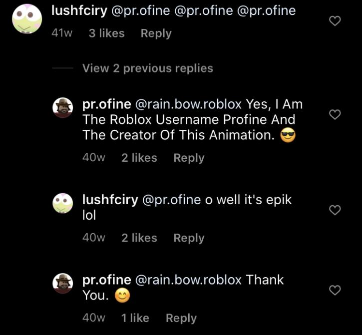 ProfineRB's tweet photo. roblox instagram is some whole different level....... https://t.co/RzL3fpJMeV